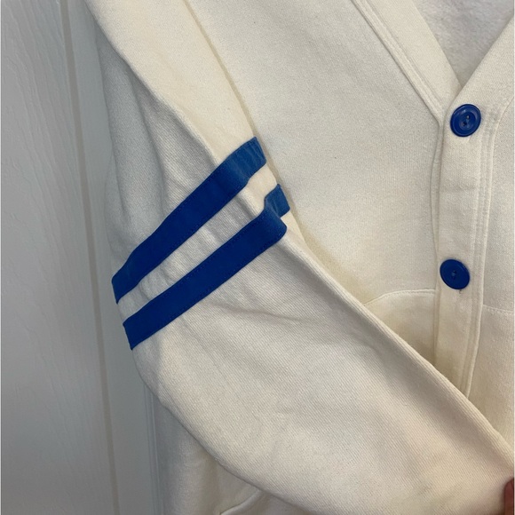 Vintage Defunct Marine World Varsity Button Down Sweater Women’s M MINTY RARE - Picture 5 of 7